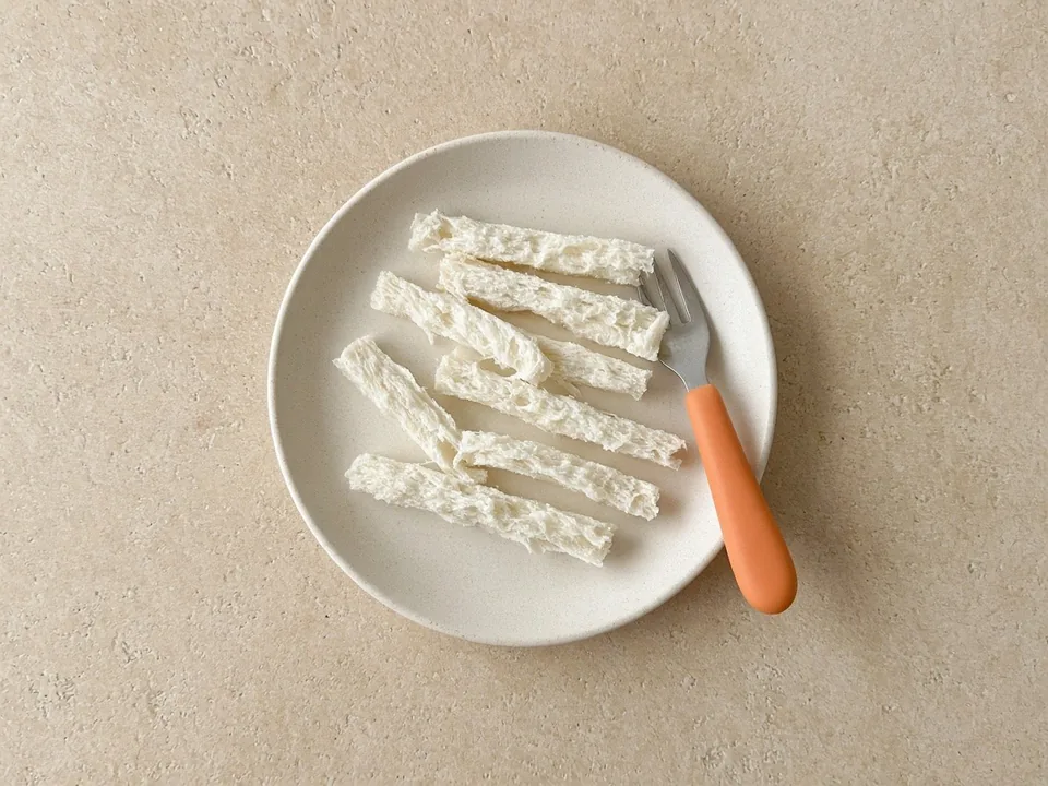 Pretzels for 12 months+: soft pretzel pieces as an occasional snack