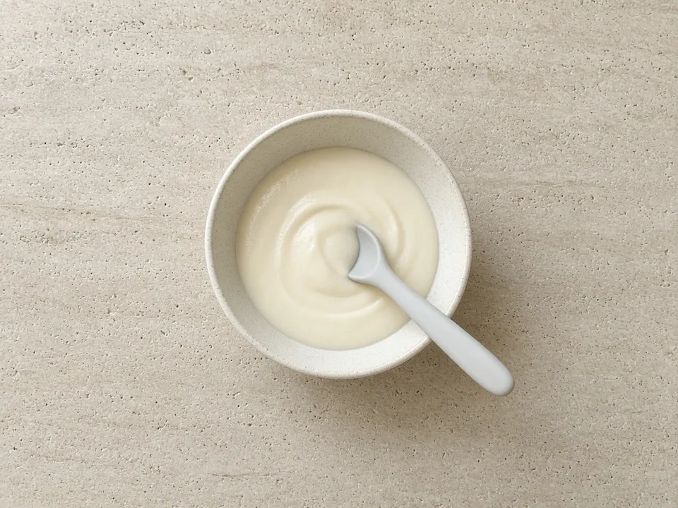 Puffs for 6 months+: softened into a mash, or wait