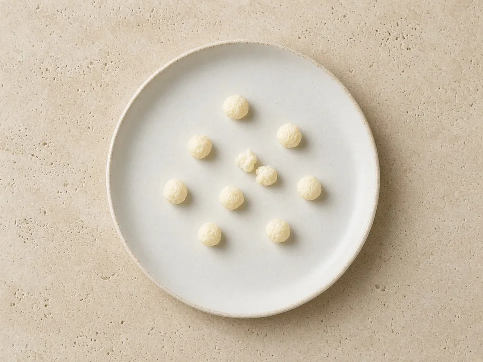 Puffs for 9 months+: a few single puffs for pincer practice