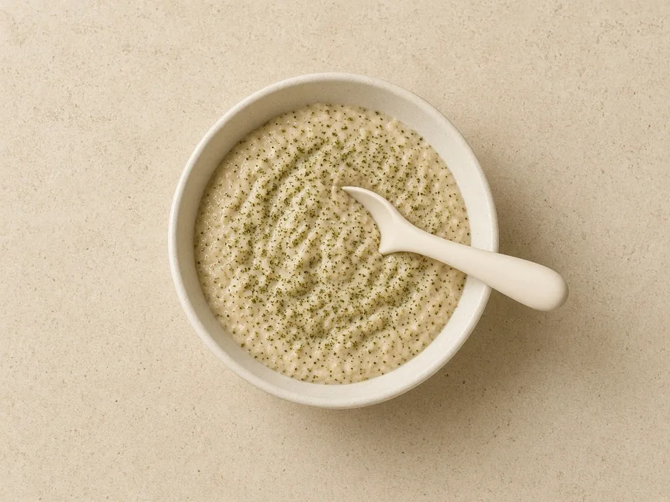 Pumpkin seeds for 9 months+: ground, in food or as a coating