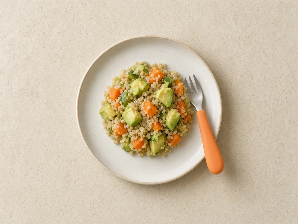 Quinoa for 18 months+: bowls, salads and patties