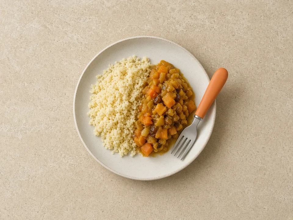 Raisins for 18 months+: chopped, or cooked into family foods