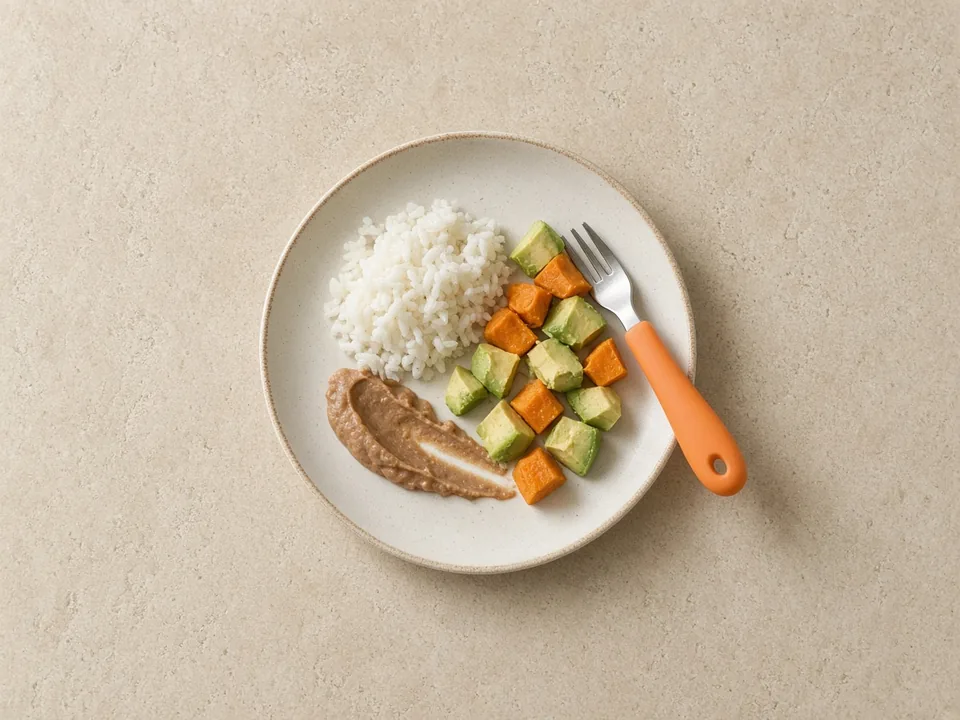 Refried beans for 18 months+: in family meals