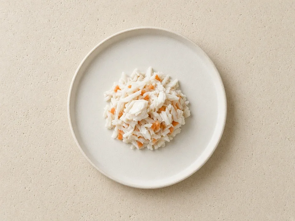 Rice noodles for 9 months+: short soft pieces