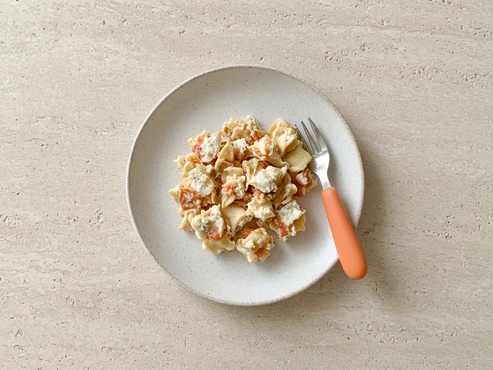 Ricotta for 12 months+: in pasta, pancakes or on toast