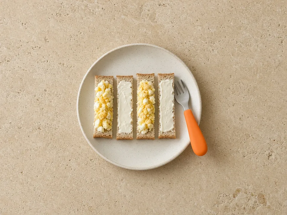 Rye bread for 12 months+: toast fingers and small open sandwiches
