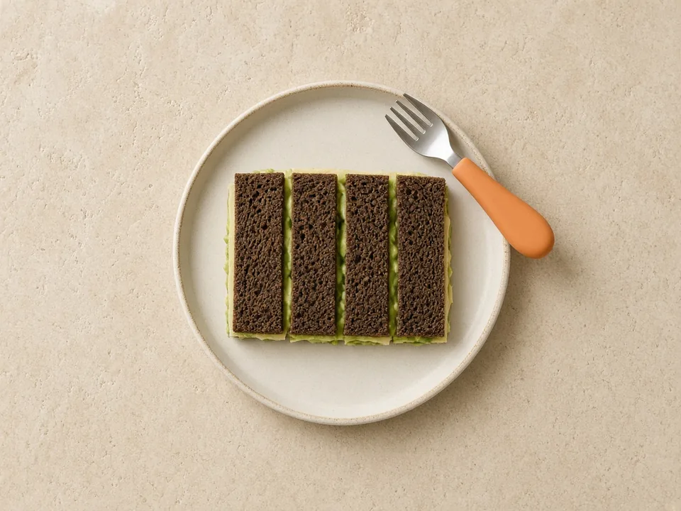 Rye bread for 18 months+: family rye breads in strips