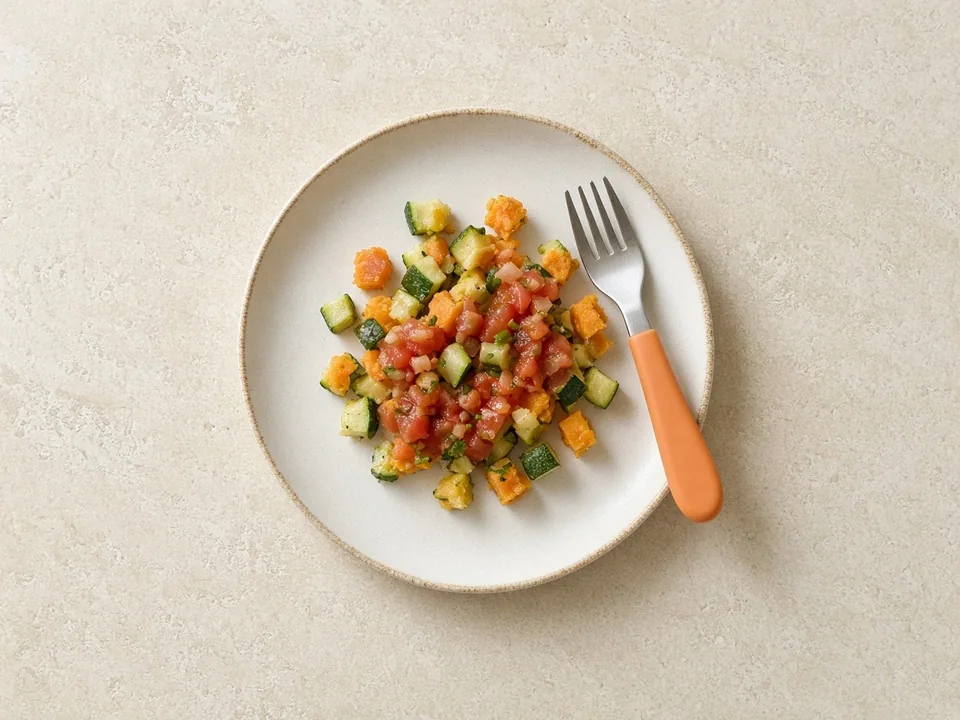 Salsa for 18 months+: mild salsa with family meals