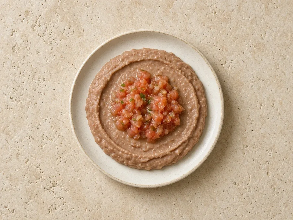 Salsa for 9 months+: soft, finely chopped salsa