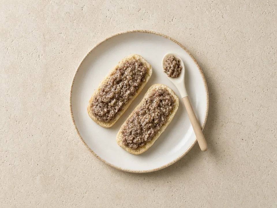 Sardines for 6 months+: mashed sardines