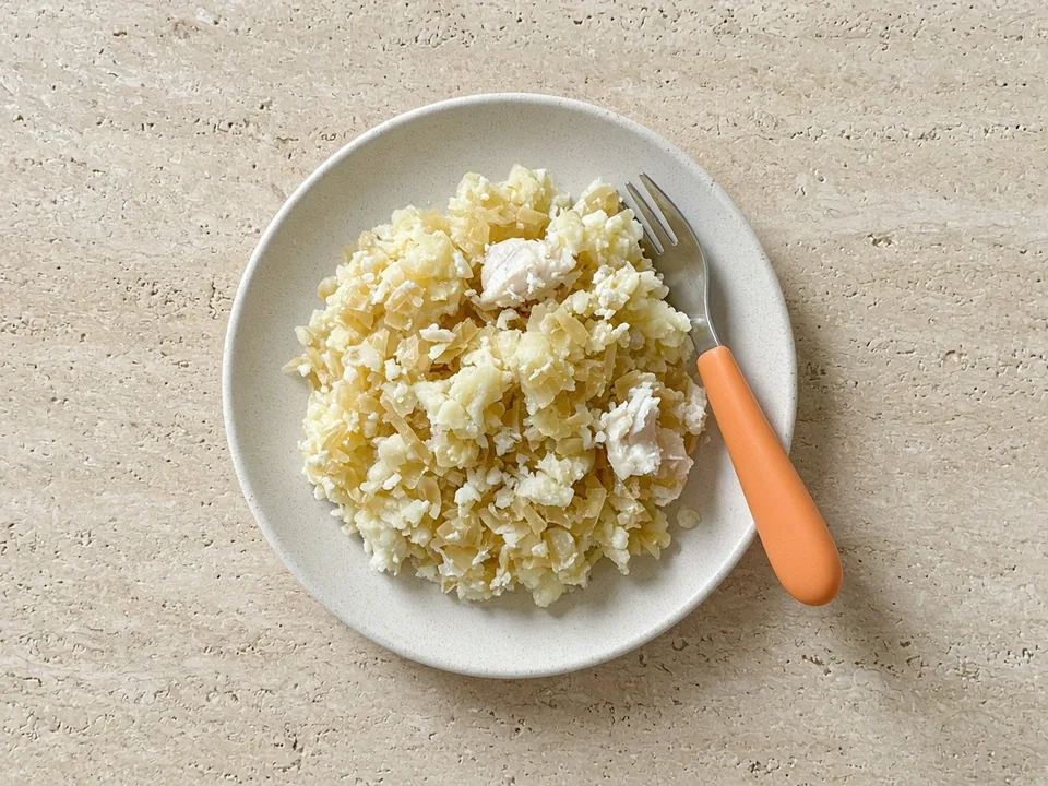 Sauerkraut for 18 months+: a spoonful chopped into family dishes