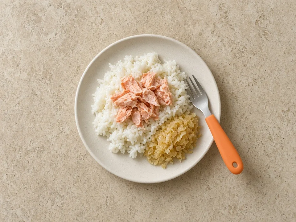 Sauerkraut for 3 years+: a small spoonful in family meals
