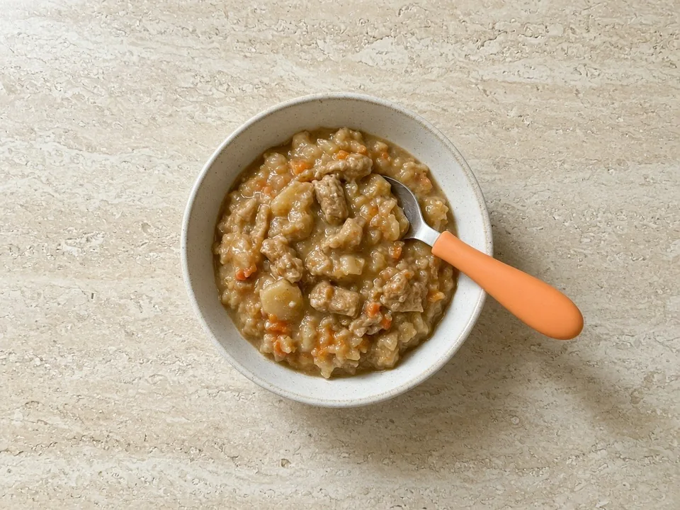 Seitan for 18 months+: small thin pieces in family meals
