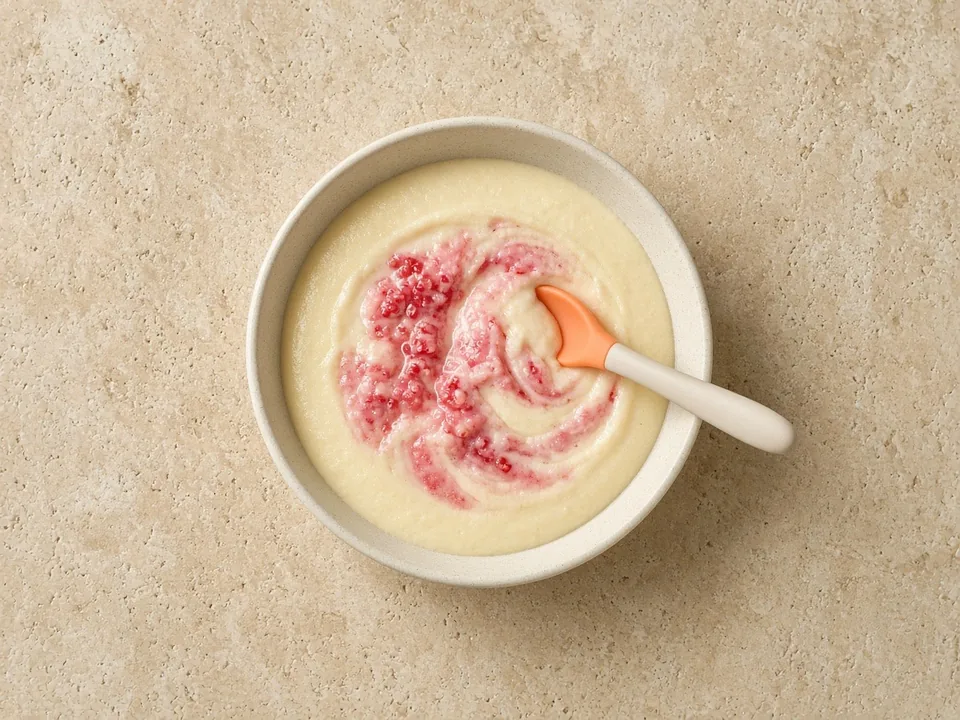 Semolina for 9 months+: thicker porridge or soft set fingers