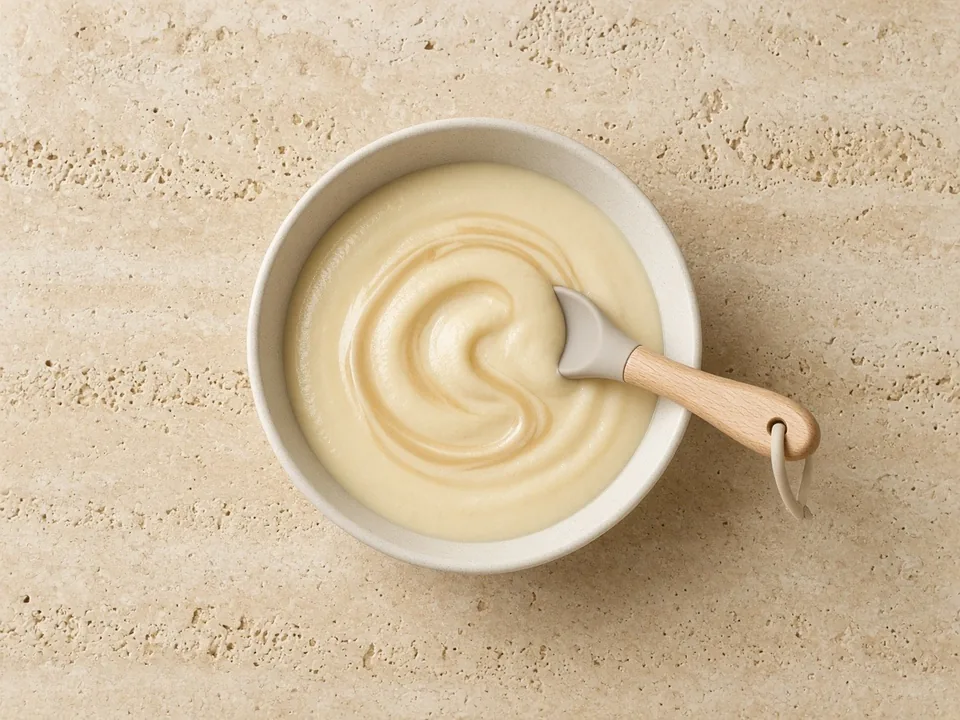 Sesame seeds for 6 months+: finely ground sesame seeds or thinned tahini