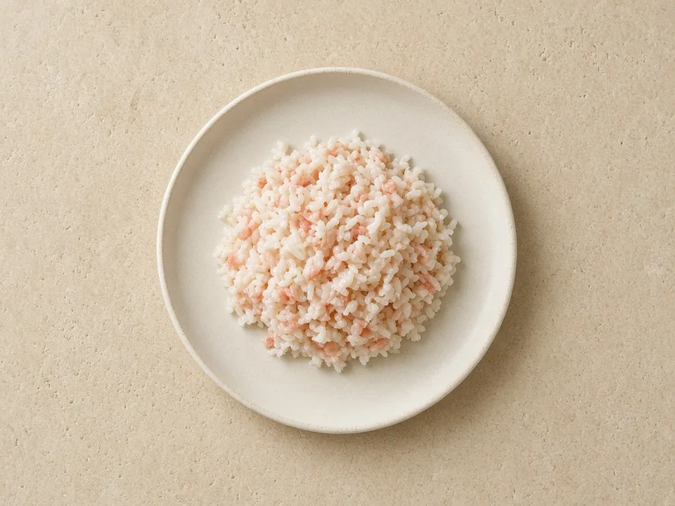 Shrimp for 9 months+: finely chopped pieces