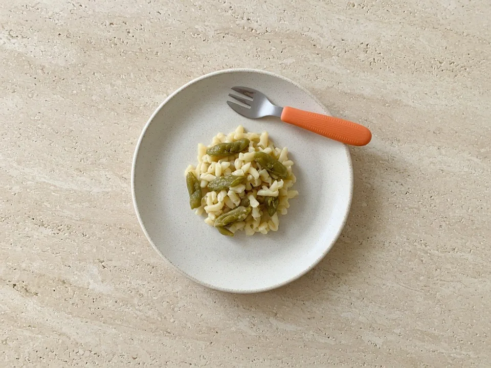 Snow peas for 18 months+: soft-cooked, whole or in dishes