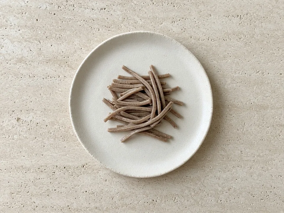 Soba for 6 months+: a small bundle of soft noodles