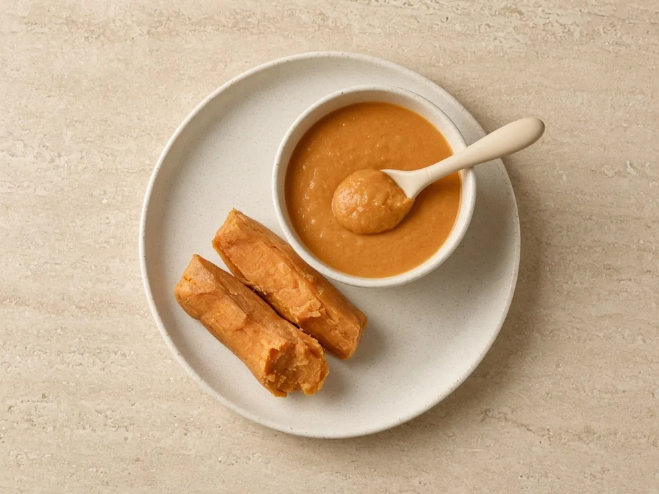 Soup for 6 months+: thick soup on a pre-loaded spoon