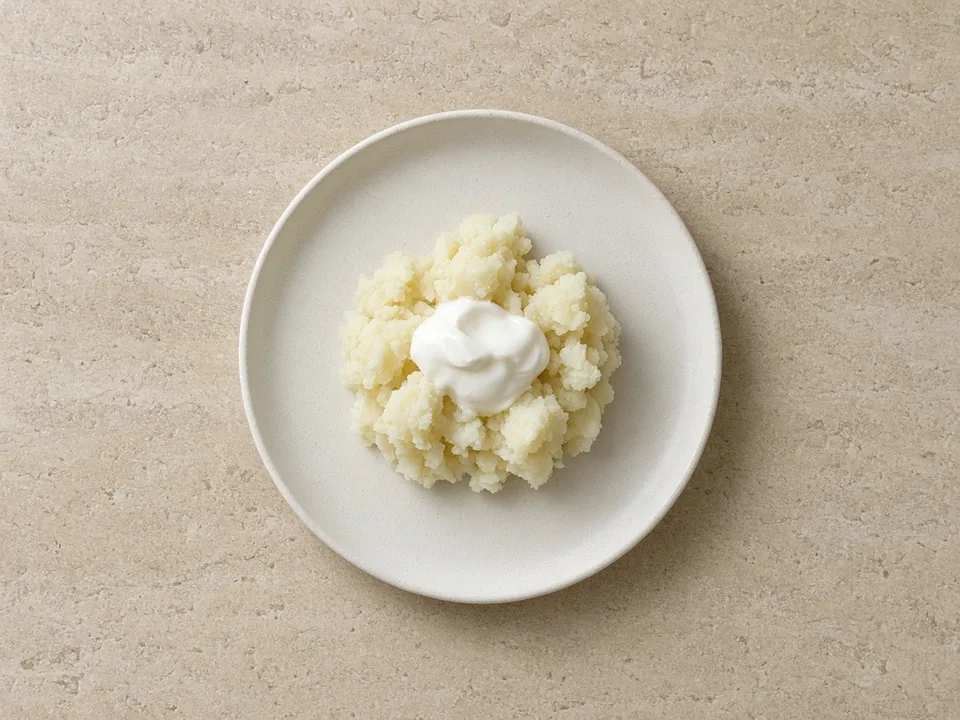 Sour cream for 9 months+: a dip, or a little on small pieces