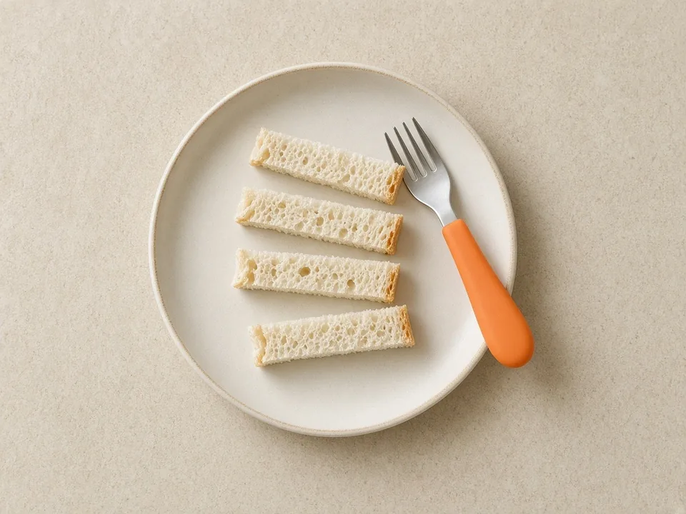 Sourdough for 18 months+: family sourdough in strips