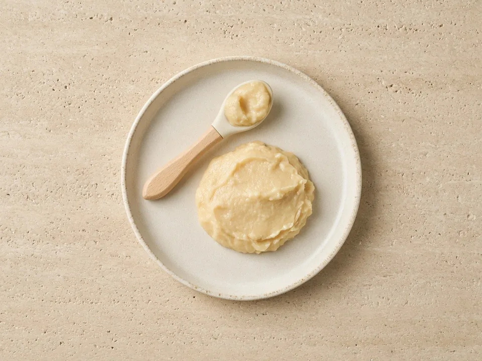 Soybeans for 6 months+: mashed soybeans