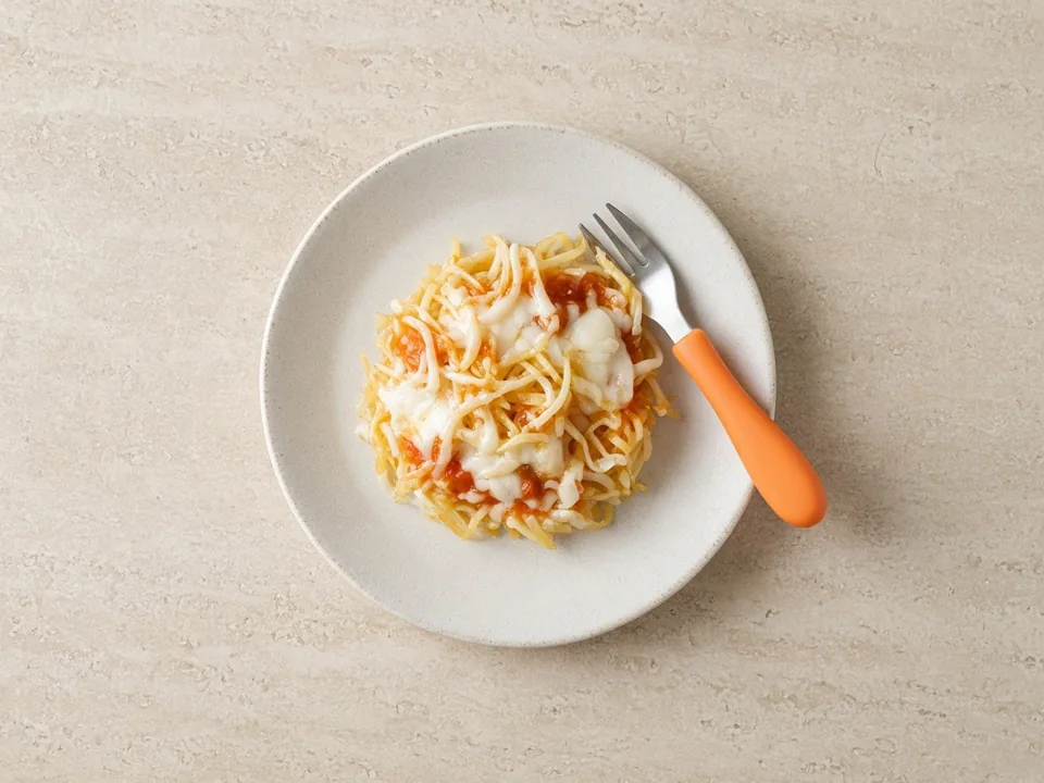 Spaghetti squash for 18 months+: strands in family meals