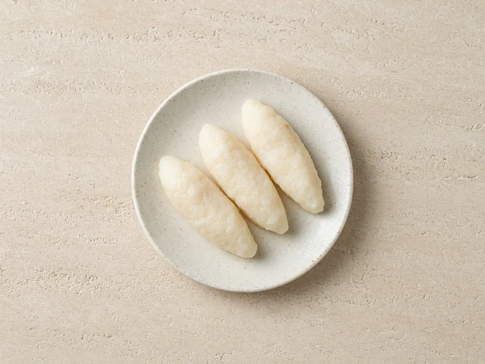 Squid for 6 months+: minced squid or squid cakes