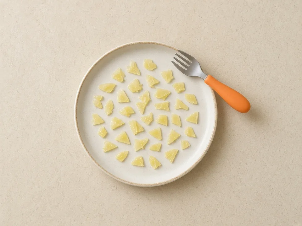 Star fruit for 12 months+: thin slices cut small, or soft-cooked pieces