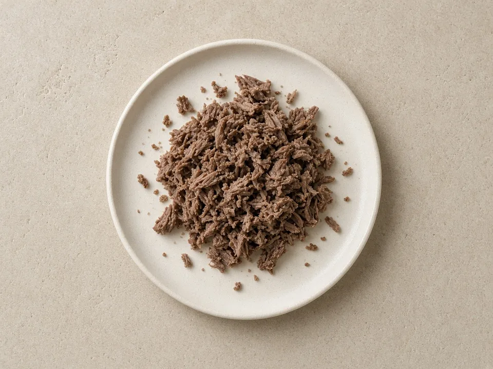 Steak for 9 months+: small soft shreds or finely minced