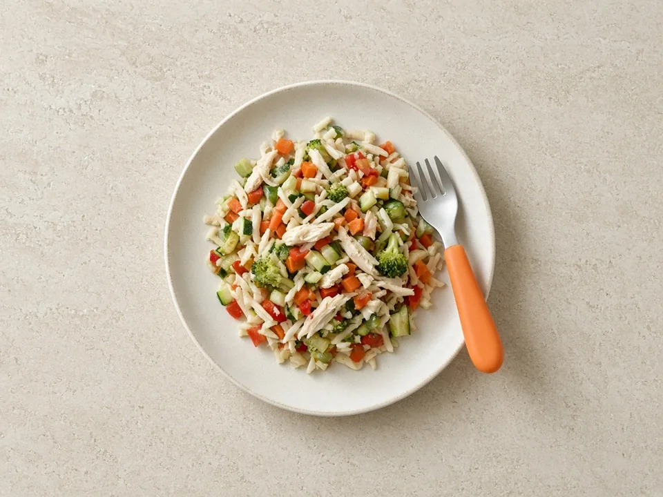 Stir-fry for 12 months+: family stir-fry, chopped