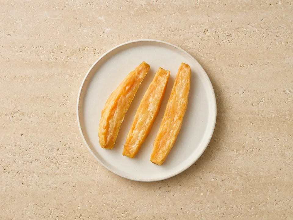 Sweet potato fries for 6 months+: soft oven-baked wedges