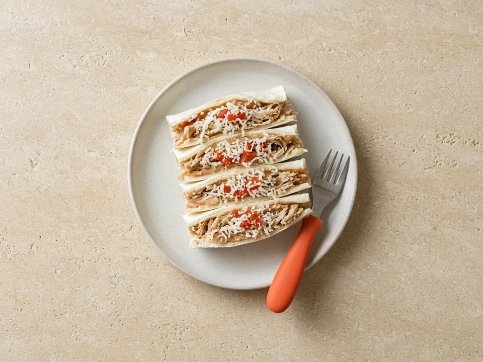 Tacos for 12 months+: soft tacos in strips or pieces