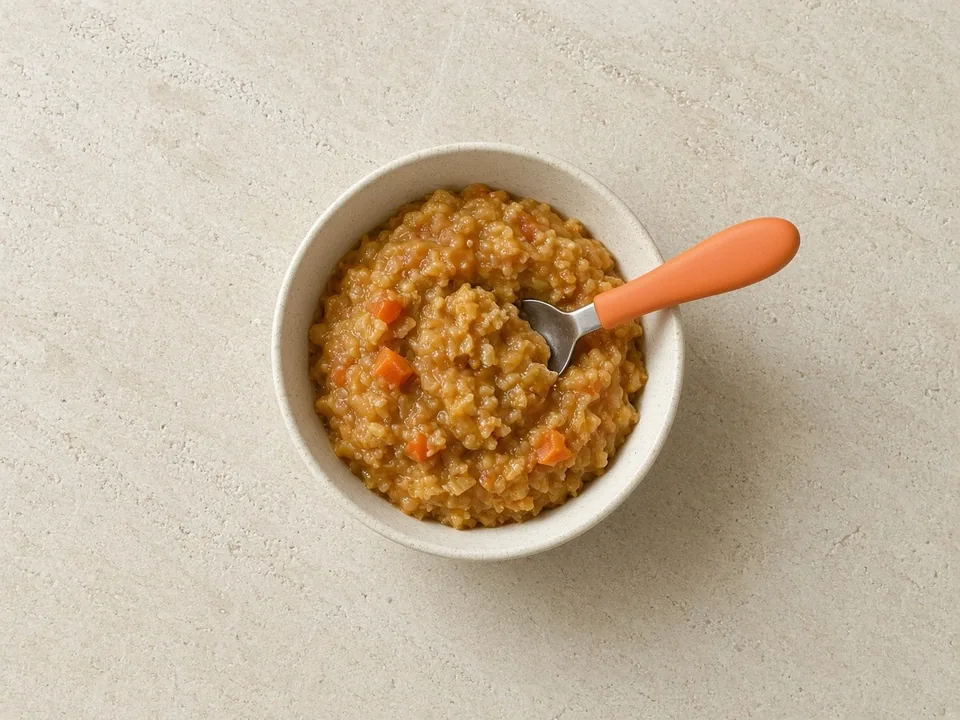 Teff for 18 months+: soft teff in family meals