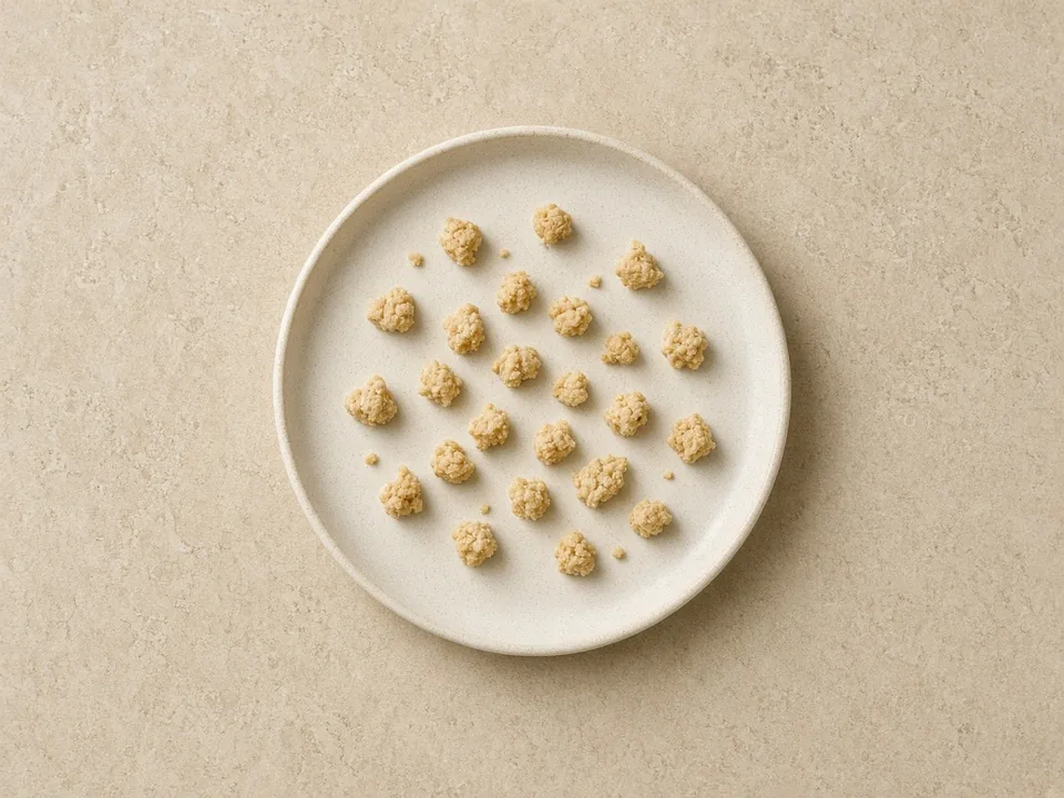 Tempeh for 9 months+: small soft crumbles