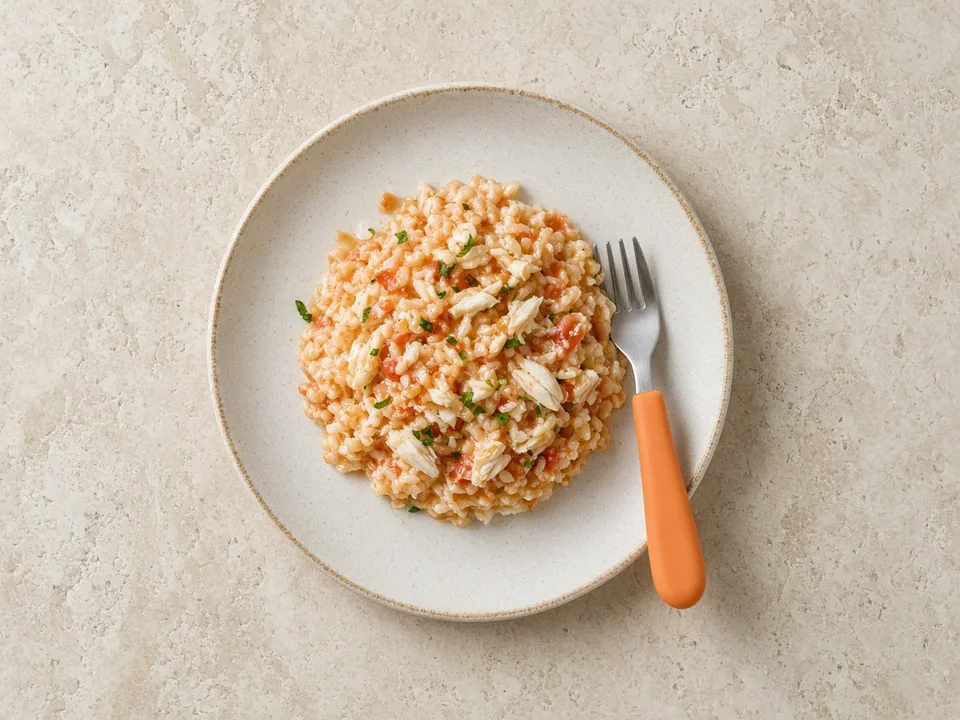 Tilapia for 18 months+: flaked into family meals