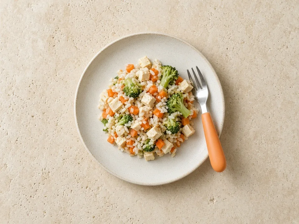 Tofu for 12 months+: cubes, crumbles or in dishes