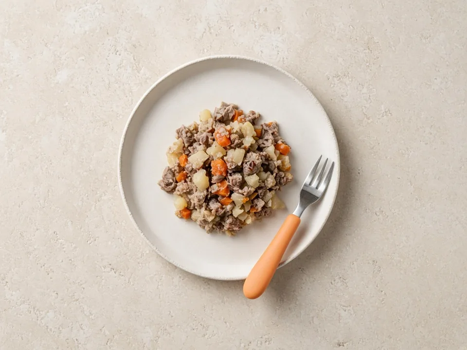 Tongue for 18 months+: pieces or mixed into dishes