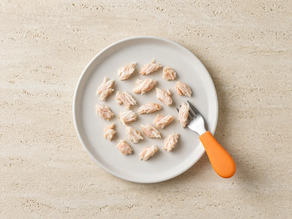 Trout for 12 months+: pieces or in family meals