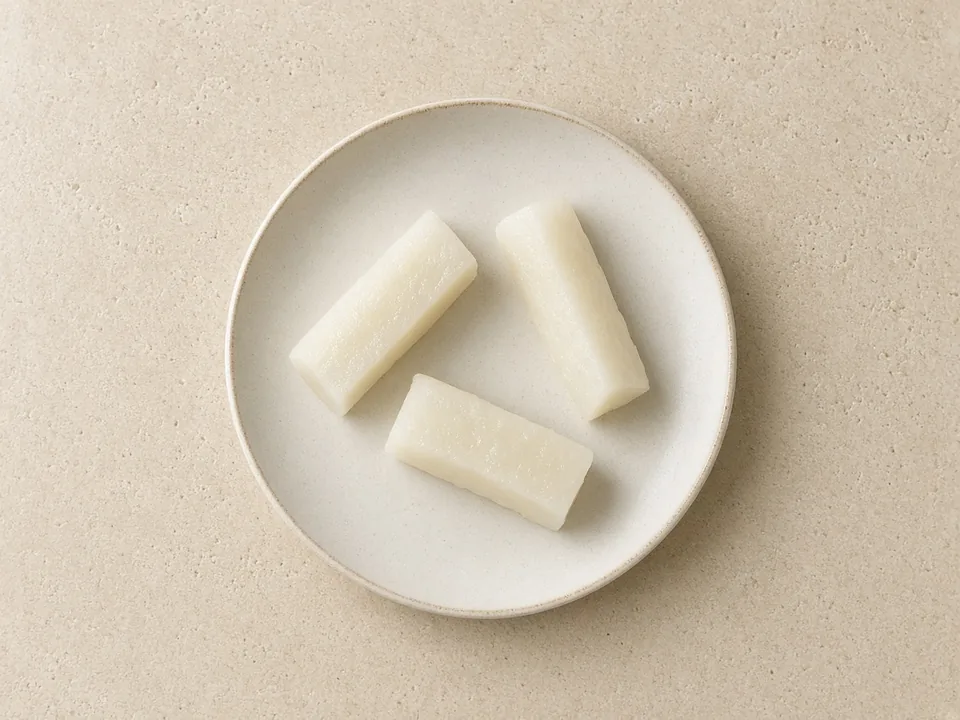 Turnip for 6 months+: soft-cooked sticks or mashed turnip