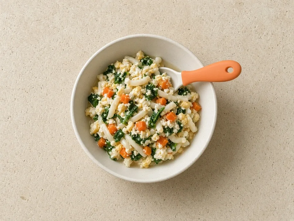 Udon for 18 months+: udon bowls, cut up