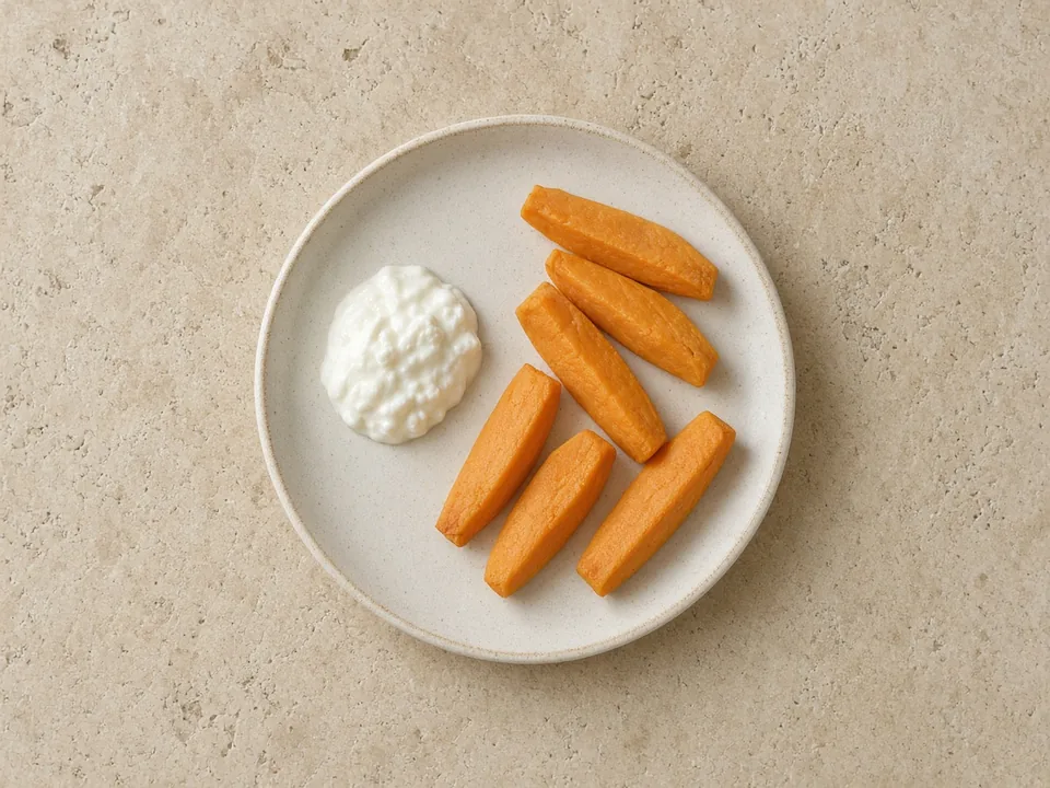 Yogurt for 18 months+: snack, dip or in family dishes